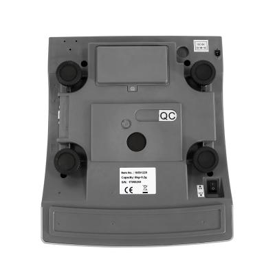 Pakkevægt 6 kg / inddeling 0,2 g med tællefunktion og LCD display